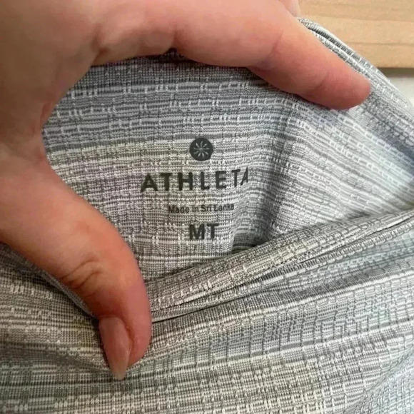 Athleta High Rise Jacquard Chaturanga Tight Leggings - Picture 4 of 10